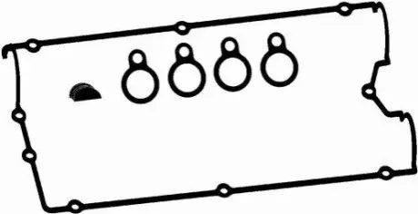 Фото Прокладка кришки клапанів Hyundai Santa Fe/Kia Sorento 2.0-2.4 01- (к-кт) BGA (RK3397) зображення 1