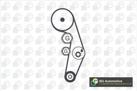 Комплект ГРМ Audi A4/Skoda Superb/VW Passat 1.8/2.0 00-05 (23x150z) BGA TB0105K Купити в Україні