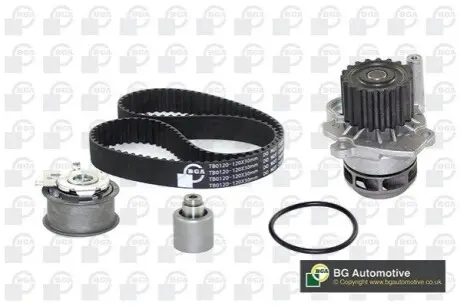 Комплект ГРМ + помпа VW Caddy/VW T5 03- (120x30) BGA TB0120CPK-3 Купити в Україні