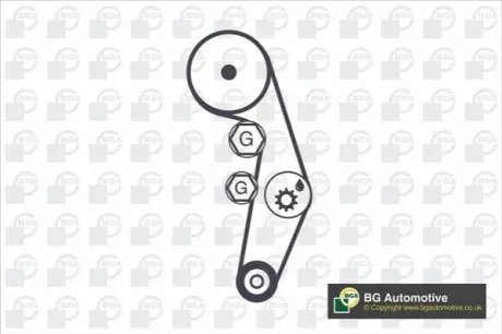Комплект ГРМ Skoda Fabia/VW Passat 1.9TDI 00 BGA TB0150K Купити в Україні