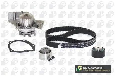 Комплект ГРМ + помпа Citroen Berlingo/Jumpy/Peugeot/Expert/Partner/Expert 2.0HDI 98-11(25.4x141z) BGA TB1430CPK Купити в Україні