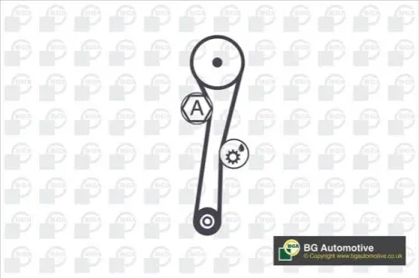 Комплект ГРМ Renault Kangoo 1.2 16V 01 BGA TB7300K Купити в Україні