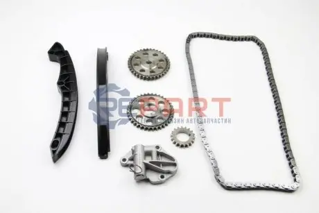 Комплект ланцюга ГРМ VW Polo/Skoda Fabia 1.2 07-14 (z=130) (+ шестерні) BGA TC0180FK Купити в Україні