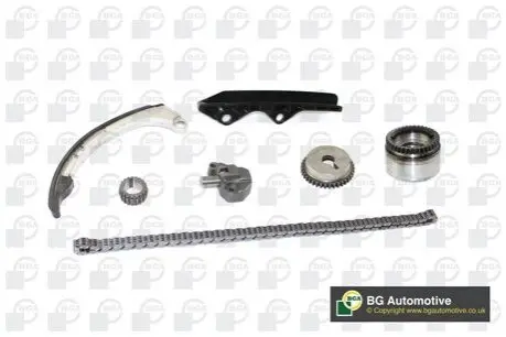Комплект ланцюга ГРМ Nissan Micra 1.2/1.4 16V 03-10 BGA TC0260VFK Купити в Україні