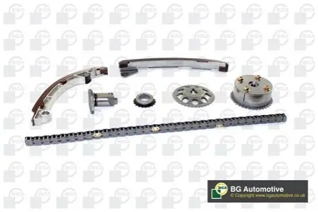Фото Ланцюг приводу ГРМ (к-кт) TOYOTA AVENSIS/COROLLA 1.6i 00-09 (з шестернями/+VVT) BGA (TC0345VFK) зображення 1