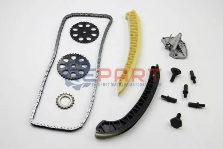 Фото Комплект ланцюга ГРМ Skoda Fabia/Roomster 1.2i 03-14 BGA (TC0415FK) зображення 1