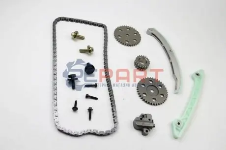 Ланцюг приводу ГРМ (к-кт) Fiesta/Focus/Mondeo 1.8/2.0 i 00- (з шестернями) BGA TC0430FK Купити в Україні
