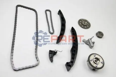 Ланцюг приводу ГРМ (к-кт) Golf V 1.4/1.6 FSI/Passat/Octavia 1.6 FSI 03- (з шестернями/+VVT) BGA TC2005VFK Купити в Україні