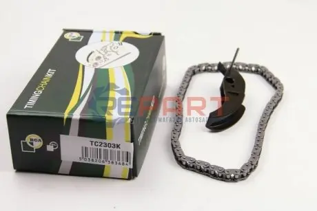 Фото Ланцюг масляного насоса Transit (V184/347) 00- (37 натягувачі) (к-кт) BGA (TC2303K) зображення 1