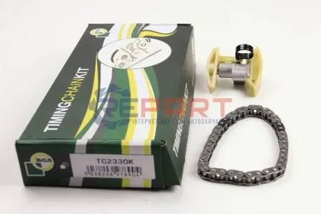 Комплект ланцюга ГРМ Citroen Berlingo 1.6HDI 05- (+натяжник) BGA TC2330K Купити в Україні