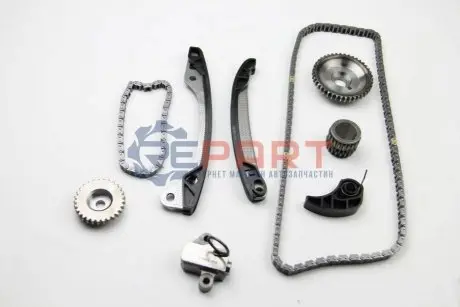 Фото Ланцюг приводу ГРМ (к-кт) Megane III/Scenic III/Logan 1.6TCe (з шестернями) BGA (TC7300FK) зображення 1