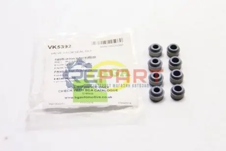 Фото Сальники клапанів MB ОМ601 (к-кт) BGA (VK5392) зображення 1