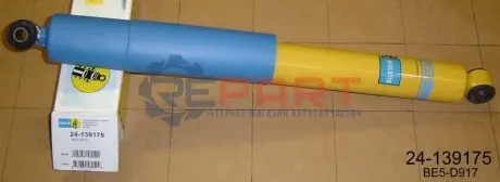 Амортизатор підвіски задн (B6, газовий) DODGE NITRO JEEP CHEROKEE, GRAND CHEROKEE III, GRAND CHEROKEE IV 2.4-6.1 09.01 BILSTEIN 24-139175