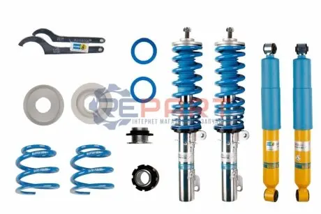 Комплект підвіски (B14) AUDI A3, TT SEAT LEON VW BORA I, GOLF IV, NEW BEETLE 1.8-3.2 90-250 12.96-06.06 BILSTEIN 47080416