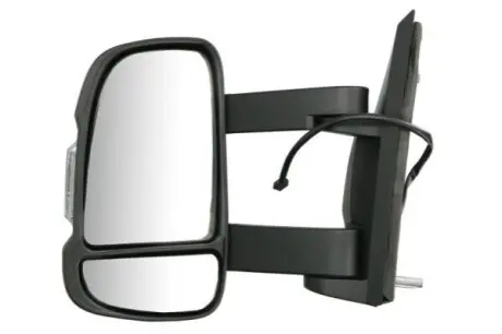 Бокове дзеркало Лів (електричне, опукле, довге, з індикатором, wy5w) CITROEN JUMPER II FIAT DUCATO PEUGEOT BOXER 04.06 BLIC 5402040317311P