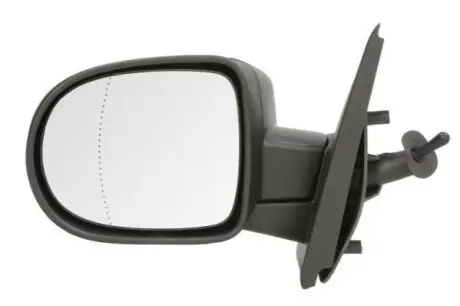 Бокове дзеркало Лів (механічне, асферичне) RENAULT TWINGO II 03.07-09.14 BLIC 5402092002231P