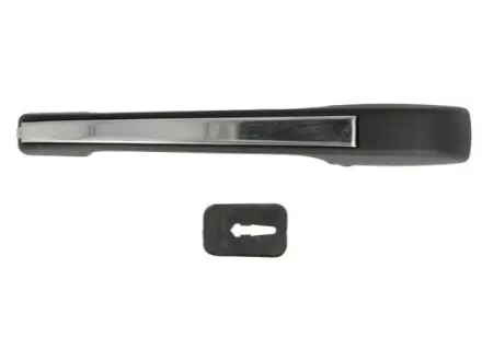 Ручка дверей задн Прав (зовнішн, хром/чорн) VW GOLF II, JETTA II 08.83-07.92 BLIC 601001016404P Купити в Україні