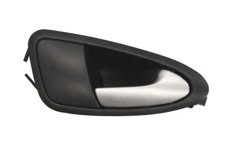 Ручка дверей передн Прав (внутрішн, срібн/чорн) SEAT IBIZA IV 6J, IBIZA IV 6P 03.08-06.17 BLIC 601010016402P Купити в Україні