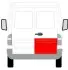 Ремонтна панель дверей задн Прав (обшивка, нижня частина, 1/3 вис) MERCEDES SPRINTER 901, 902, 903, 904, 905 VW LT II 01.95-07.06 BLIC (6016003546152P) зображення 2