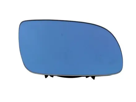 Скло дзеркала зовнішнього Прав (опукле, синій) SEAT AROSA, IBIZA II FL 6K, TOLEDO II 1M SKODA SUPERB I VW BORA, GOLF IV 05.97-09.06 BLIC 6102021238127P