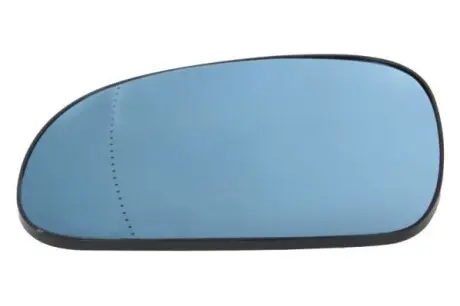 Скло дзеркала зовнішнього Лів (асферичне, синій) PEUGEOT 406 11.95-12.04 BLIC 6102021251399P