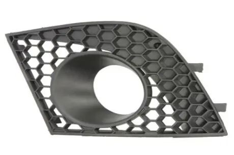 Решітка бампера передн Лів (з отвором для галогенних фар, чорн) SEAT IBIZA III 6L 06.06-11.09 BLIC 6502076609913P