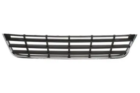 Решітка бампера передн (середн, хром/чорн) VW PASSAT B6 03.05-11.10 BLIC 6502079540999CP
