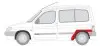Фото Ремонтна частина крила задн Лів CITROEN BERLINGO I PEUGEOT PARTNER 2D 07.96-10.08 BLIC (6504030550591P) зображення 2