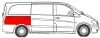 Ремонтна частина крила задн Прав (верхня частина, коротка модель) MERCEDES VITO / VIANO W639 09.03-10.10 BLIC (6504033542594P) зображення 2