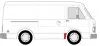 Ремонтна частина крила передн Прав (задня частина/нижня частина) VW LT I 04.75-06.96 BLIC (6504039560322P) зображення 2