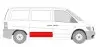 РМК раздвижных дверей (обшивка, нижняя часть, высота 300мм) MERCEDES VITO / KLASA V W638 02.96-07.03 BLIC (6508013541152P) изображение 2