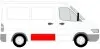 Фото РМК розсувних дверей (обшивка, нижня частина, висота 310мм) MERCEDES SPRINTER 901, 902, 903, 904, 905 VW LT II 01.95-07.06 BLIC (6508013546150P) зображення 2