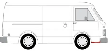 Ремкомплект порогов BLIC 6508059560242P