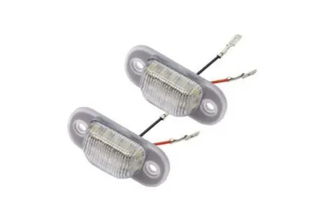 Підсвітка номерного знаку Лів/Прав AUDI 100 C1, 80 B4, A6 C4, CABRIOLET B3 1.6-4.2 11.68-08.00 BLIC L032100009LED