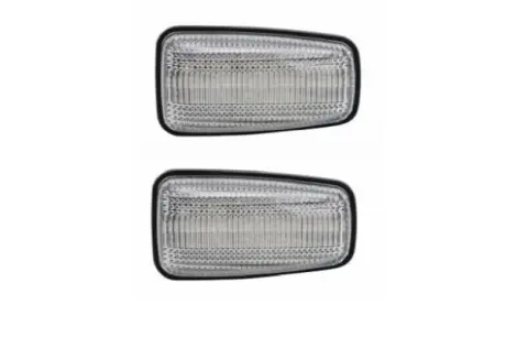 Повторювач повороту Лів/Прав (прозорий, LED) CITROEN BERLINGO, EVASION, JUMPY I, JUMPY II, SAXO, XANTIA, XM, XSARA, ZX FIAT SCUDO, ULYSSE PEUGEOT 106 I, 106 II, 306, 406 1.0-Electric 05.89-03.16 BLIC L38140003LED