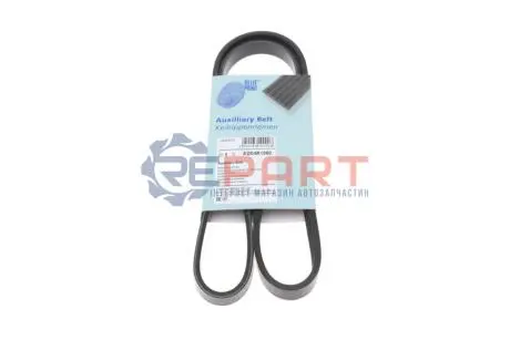 Ремінь генератора Renault Clio 1.2/1.4 90-98/Nissan Micra/Note 1.0-1.4 03-12 BLUE PRINT AD04R1080 Купити в Україні