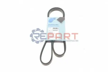 Фото Ремінь генератора Renault Clio/Kangoo 1.4i/1.6 98-03 BLUE PRINT (AD04R1237) зображення 1