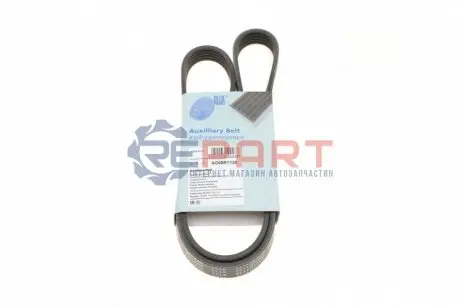Фото 1 — Ремень генератора поликлиновый BLUE PRINT (AD05R1138) Фото Ремень генератора поликлиновый BLUE PRINT (AD05R1138) изображение 1