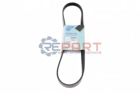 Фото Ремінь генератора Fiat Ducato 1.9D 94-/Doblo 1.6 16V 01 BLUE PRINT (AD05R935) зображення 1