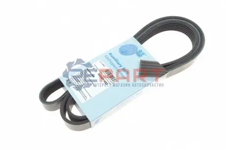 Фото Ремінь генератора Citroen Berlingo/Peugeot Partner 1.6 08- BLUE PRINT (AD06R1692) зображення 1