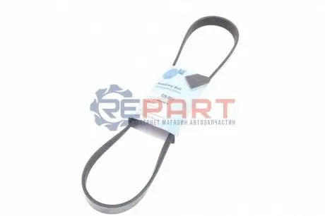 Ремінь генератора Peugeot Partner 1.6 HDI 08- BLUE PRINT AD06R975 Купити в Україні