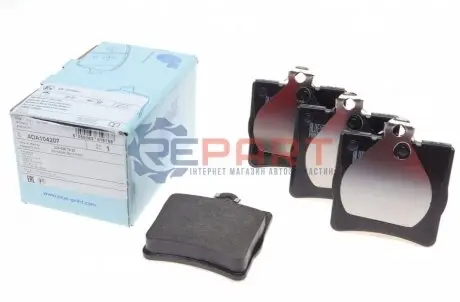Фото Колодки гальмівні (задні) MB C-class (W202/203) CLK (C208)/E-class (W210/C124) 93-11 BLUE PRINT (ADA104207) зображення 1