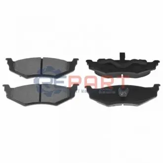 Комплект гальмівних колодок задн, CHRYSLER 300M, CIRRUS, CONCORDE, LE BARON, LHS, NEON, NEON II, PT CRUISER, SARATOGA, SEBRING, STRATUS, VISION, VOYAGER III DODGE CARAVAN 1.6-3.8 09.86-12.10 BLUE PRINT ADA104236 Купити в Україні