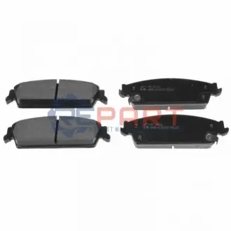 Тормозные колодки, дисковый тормоз.) BLUE PRINT ADA104251 Купить в Украине