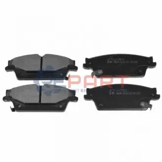 Комплект гальмівних колодок задн, CADILLAC SRX 3.6/4.6 09.03-12.09 BLUE PRINT ADA104252