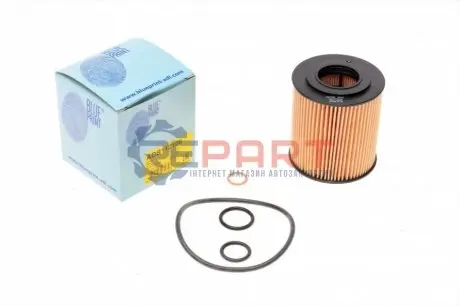 Фото Фільтр масляний BMW 3 (E46/E90) /5 (E60) 1.6/2.0/1.8/2.0 BLUE PRINT (ADB112106) зображення 1