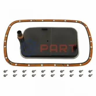 Фото Фільтр АКПП BMW 3 (E46)/5 (E39)/X3 (E83) 2.5-3.0d (з прокладкою) (5 ступенів) BLUE PRINT (ADB112131) зображення 1