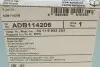 Фото Комплект гальмівних колодок передн, BMW X4 (F26), X5 (E70), X5 (F15, F85), X6 (E71, E72), X6 (F16, F86) 2.0-4.8 10.06-07.19 BLUE PRINT (ADB114206) зображення 6