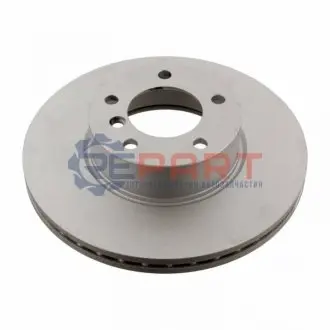 Фото Диск гальмівний (передній) BMW 1(F20/F21) 11-/3 (E90/E91/E92) 07-11 (312x23.9) B37/N13/N47/N55 BLUE PRINT (ADB114308) зображення 1