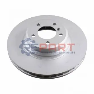 Фото Диск гальмівний (задній) BMW 1 (E81/E87)/3 (E90-E93) 04-13/X1 (E84) 09-15 (300x20)(з покр.)(вентильований) BLUE PRINT (ADB114309) зображення 1